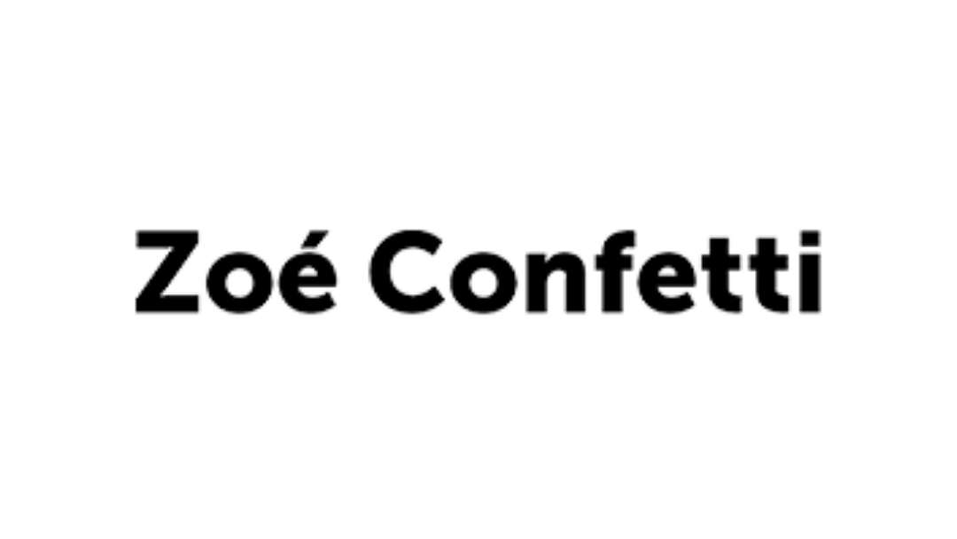 logo zoé confetti