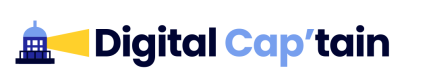 Logo de l'entreprise Digital Captain avec un phare.